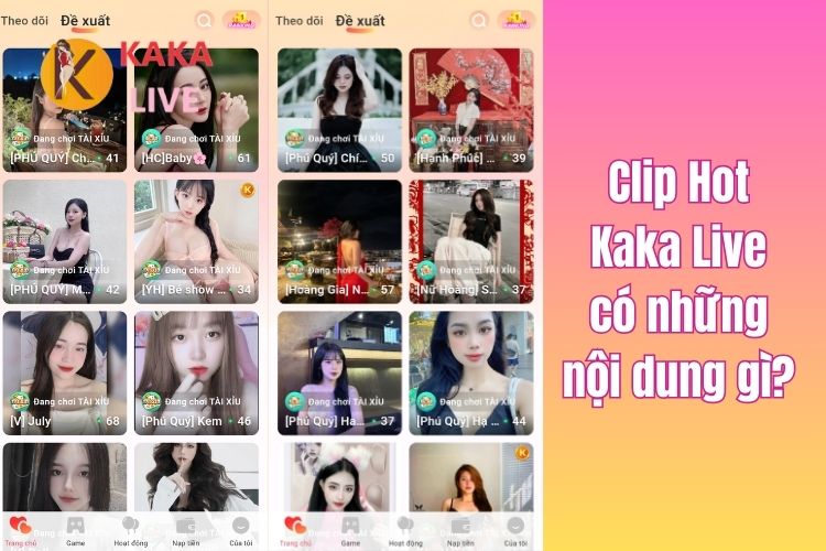 Clip Hot Kaka Live có những nội dung gì? 